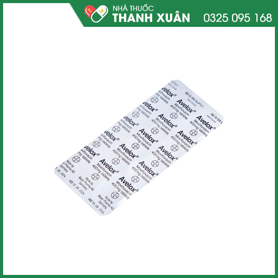Avelox thuốc kháng sinh điều trị nhiễm khuẩn